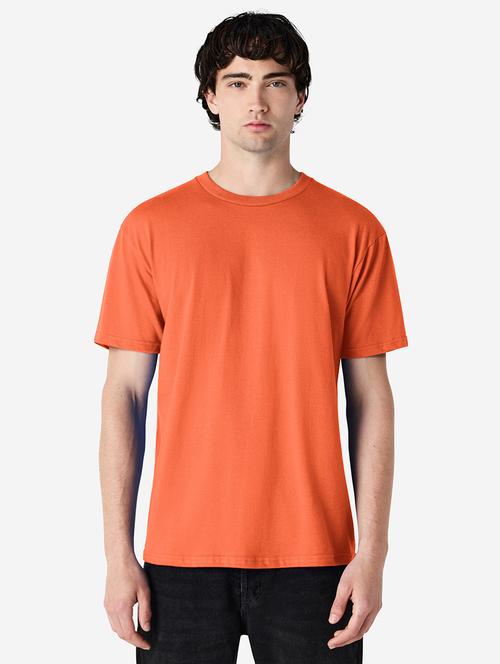 men solid short sleeves regulat t-shirt - 21768456 - Very Small Image - 1