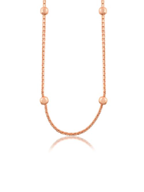 brown brass chain necklace - 21788833 - Very Small Image - 1