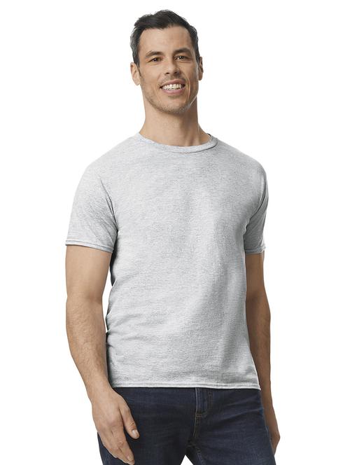 men solid short sleeves regular t-shirt - 21790917 - Very Small Image - 1