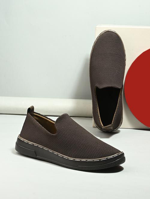 men brown slip on sneaker - 21794251 - Very Small Image - 1