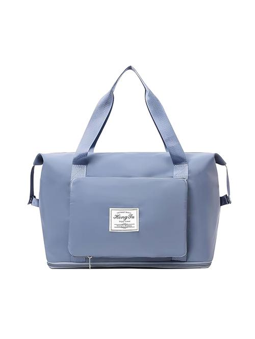 men light blue solid dufflebag - 21925787 - Very Small Image - 1