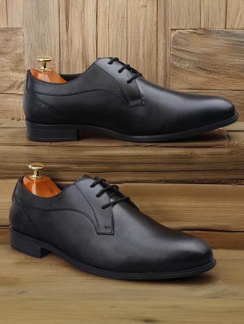 men black lace-up derby - 21931665 - Very Small Image - 1
