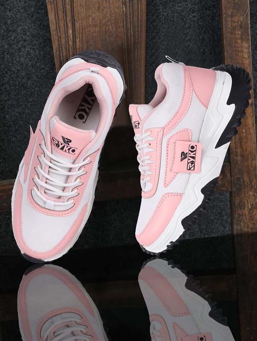 women color block lace-up sneaker - 21950075 - Very Small Image - 1