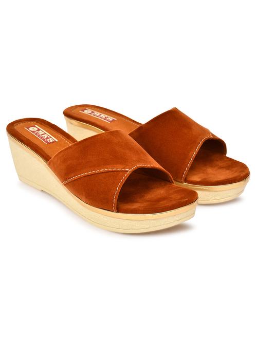 womne solid slip on wedge - 21962932 - Very Small Image - 1