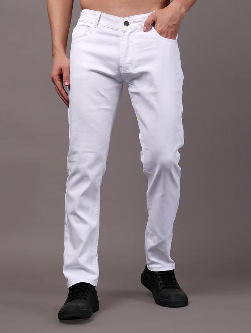 men solid mid rise straight fit jean - 21968896 - Very Small Image - 1