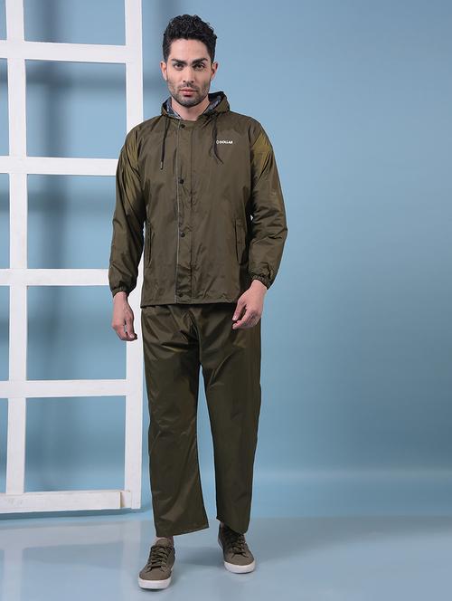 men solid long sleeve reversible rain suit set - 21972128 - Very Small Image - 1