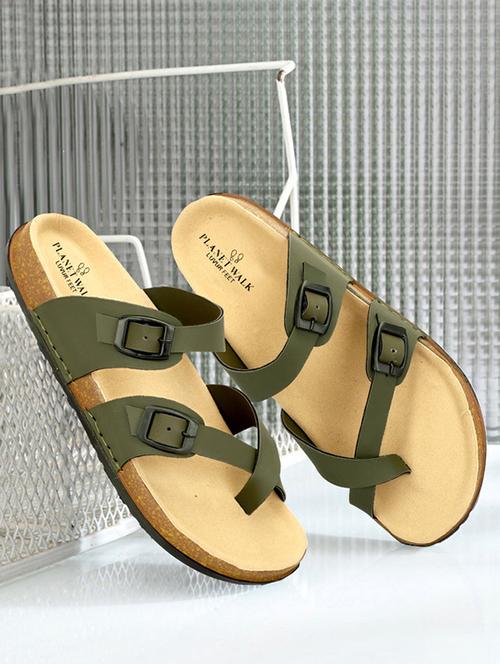 men solid toe separator sandal - 21984447 - Very Small Image - 1