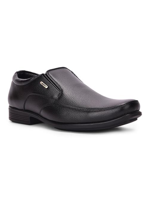 men solid slip on formal shoes - 22029093 - Very Small Image - 1