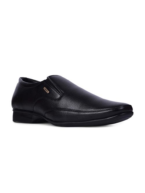 men solid slip on formal shoes - 22029098 - Very Small Image - 1