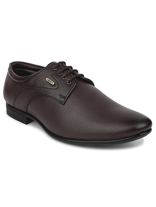 men brown lace-up derby - 22029207 - Very Small Image - 1