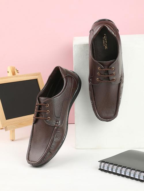 men brown lace-up derby - 22029213 - Very Small Image - 1