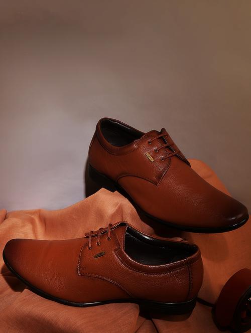 men brown lace-up derby - 22029226 - Very Small Image - 1