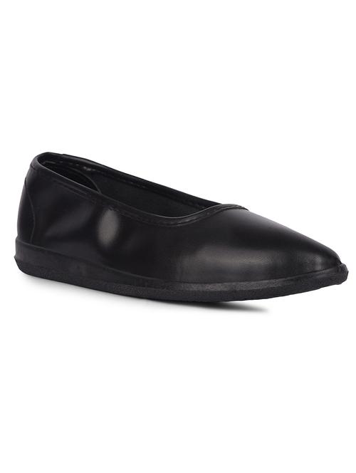 women black solid slip on ballerina - 22030139 - Very Small Image - 1