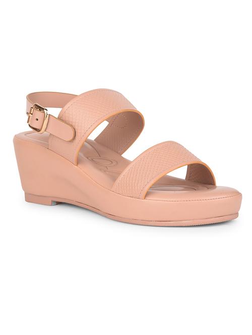 women solid back strap wedges - 22030162 - Very Small Image - 1