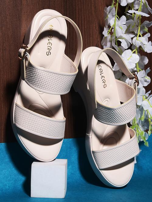 women solid back strap wedges - 22030163 - Very Small Image - 1