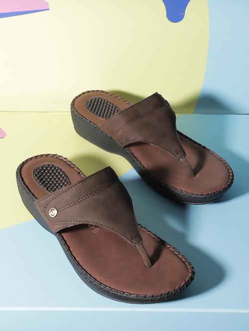 women solid slip on wedges - 22030195 - Very Small Image - 1