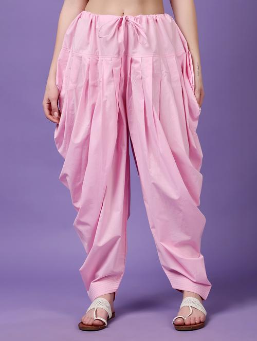 women solid mid rise patiyala salwar - 22061369 - Very Small Image - 1