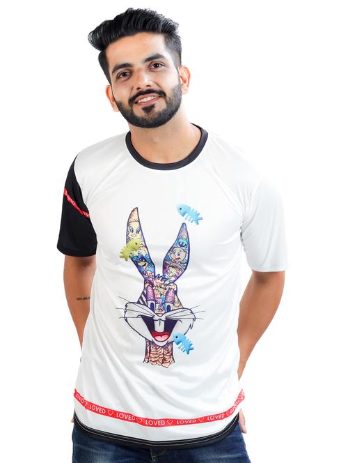 men printed short sleeve regular fit t-shirt - 22061387 - Very Small Image - 1