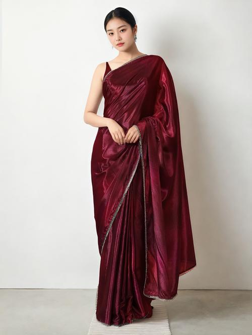 women printed casual wear saree with blouse - 22076099 - Very Small Image - 1