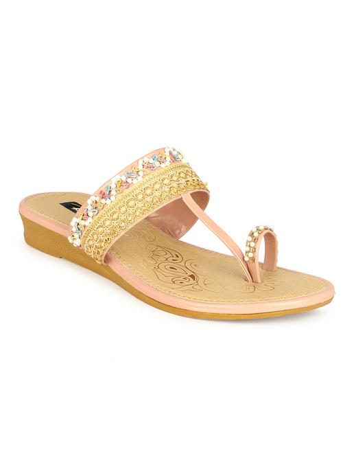 women one toe slip on flat sandals - 22085257 - Very Small Image - 1