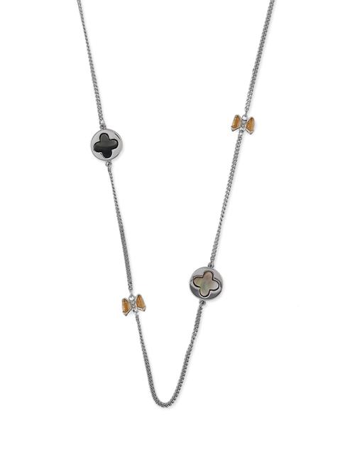 Long Silver Chain Necklace - 22557 - Very Small Image - 1