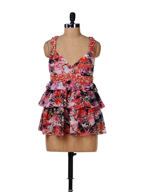 trendy frill top - 24234 - Very Small Image - 1