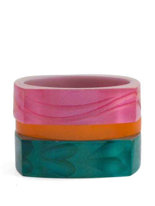 acrylic bangles - set of 3 - 27847 - Very Small Image - 1