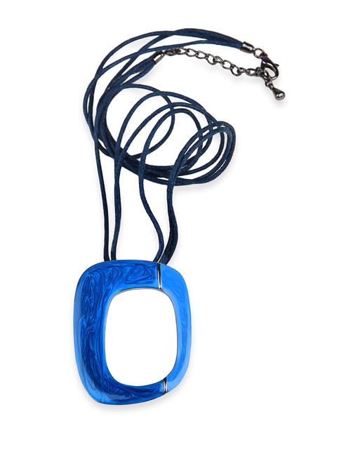 chunky rectangular neckpiece - 28229 - Very Small Image - 1