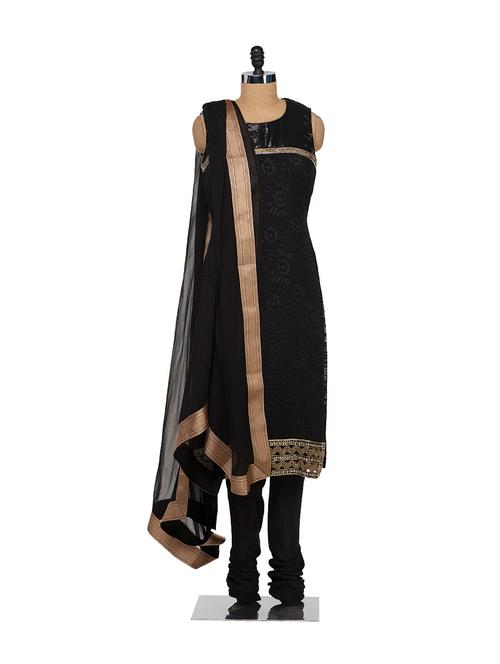 fancy black & gold suit - 29274 - Very Small Image - 1