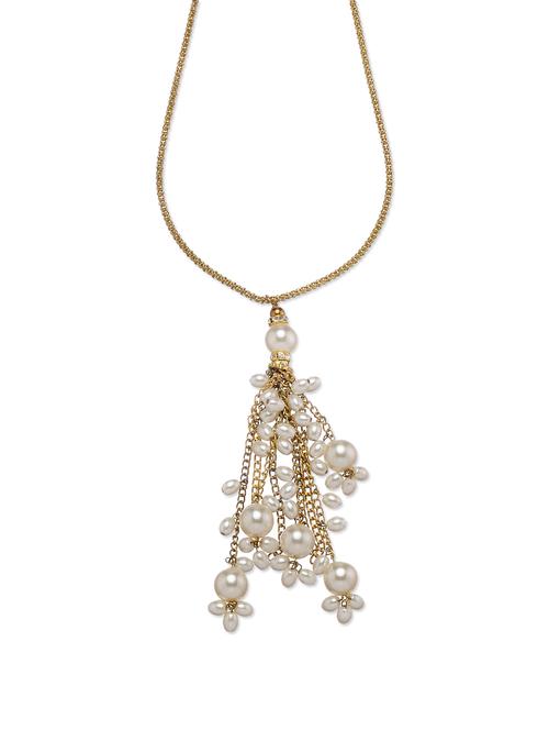 pearl drop neckpiece - 31549 - Very Small Image - 1