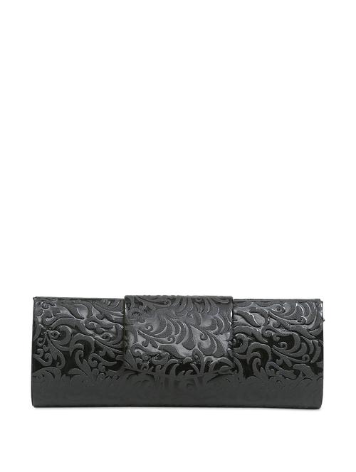 Deep Blue Floral Clutch - 33483 - Very Small Image - 1