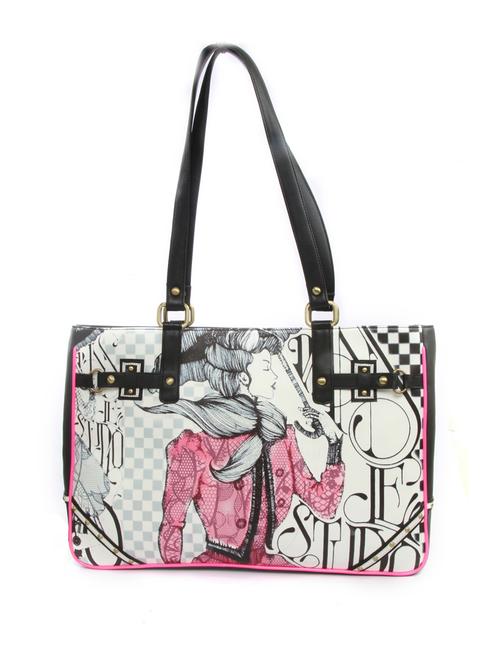 Lady with Umbrella Handbag - 47801 - Very Small Image - 1