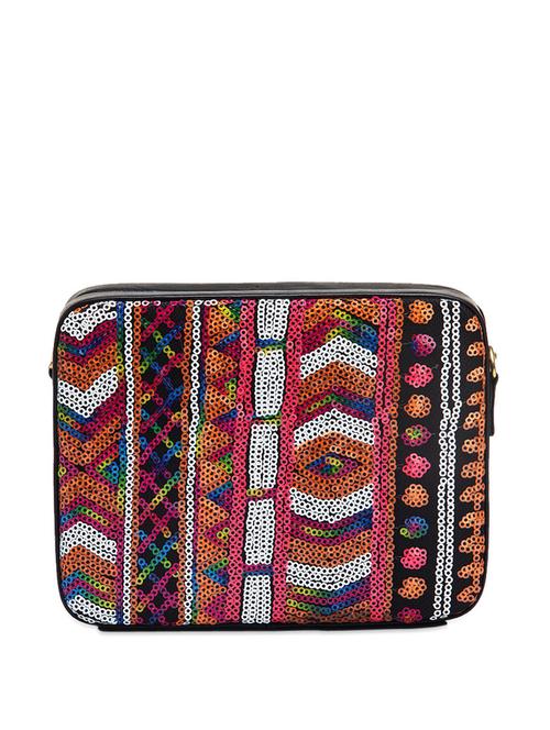 multicolored aztec beads box clutch - 48646 - Very Small Image - 1