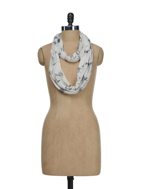 Printed Grey Snood - 48706 - Very Small Image - 1