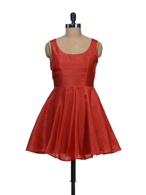 red flair dress - 48909 - Very Small Image - 1