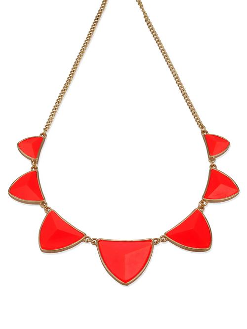 red chic neckpiece - 49627 - Very Small Image - 1