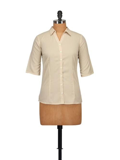 classic off-white shirt - 54033 - Very Small Image - 1