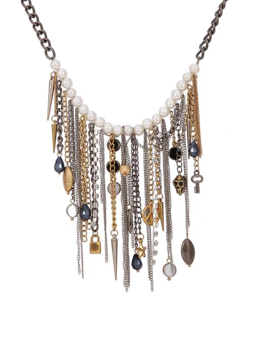 multi hanging neckpiece - 57453 - Very Small Image - 1
