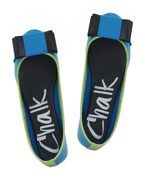 electric blue ballet flats - 58151 - Very Small Image - 1