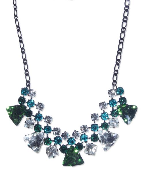 Elegant Emerald Necklace - 58833 - Very Small Image - 1