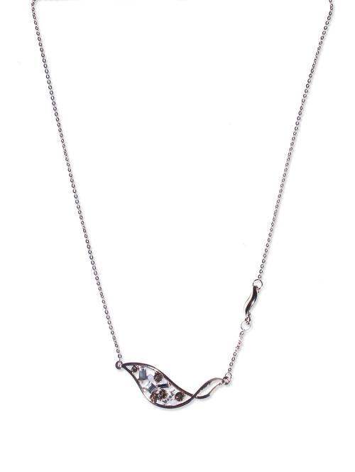 Multi Grey Necklace - 58834 - Very Small Image - 1