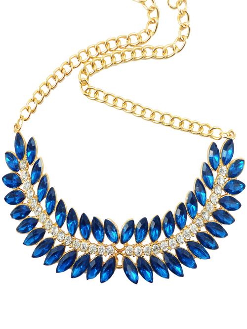 blue statement necklace - 59164 - Very Small Image - 1