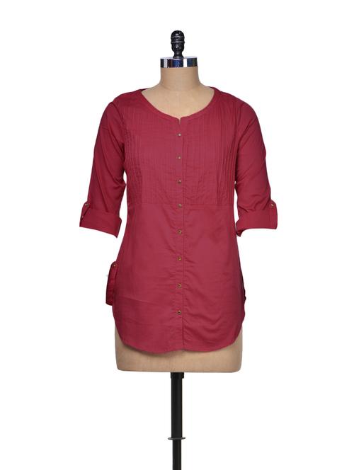 pink passion short kurta - 59988 - Very Small Image - 1