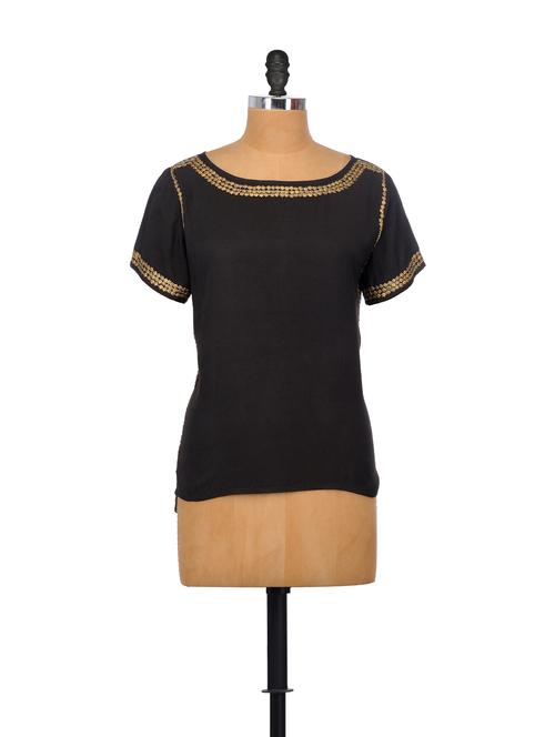 Bold and Black Top - 61781 - Very Small Image - 1