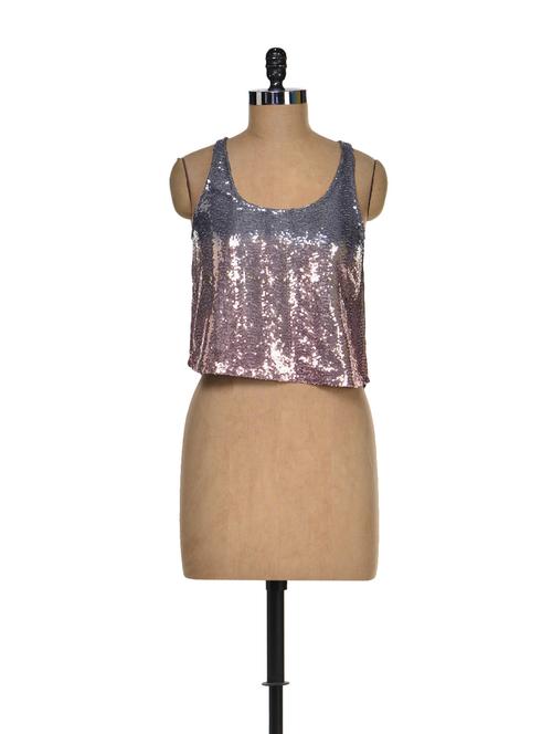 Sequined Sensation Party Top - 61799 - Very Small Image - 1