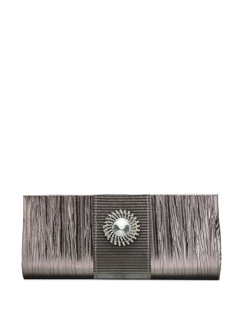 Silver Sheen Silk Clutch - 62950 - Very Small Image - 1