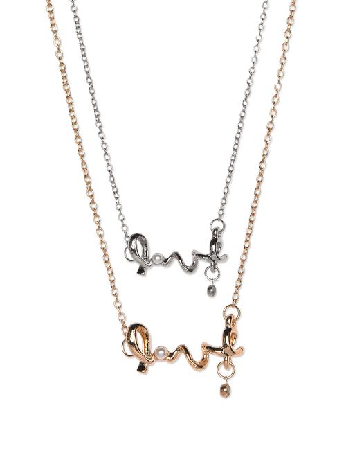 cute love pendant necklace - 64529 - Very Small Image - 1
