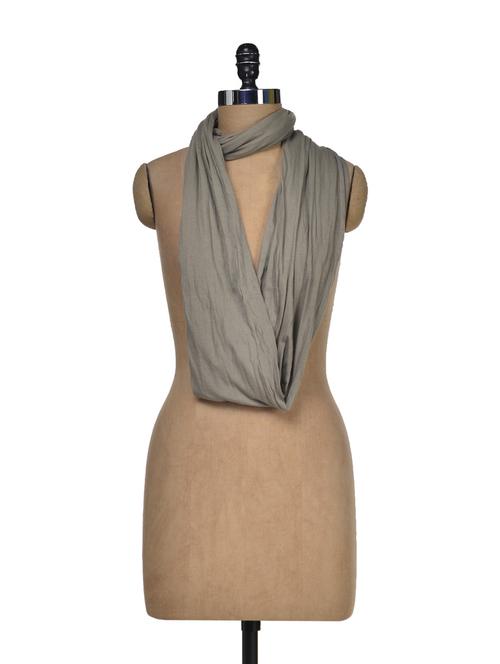 Gorgeous Grey Viscose Snood - 64756 - Very Small Image - 1