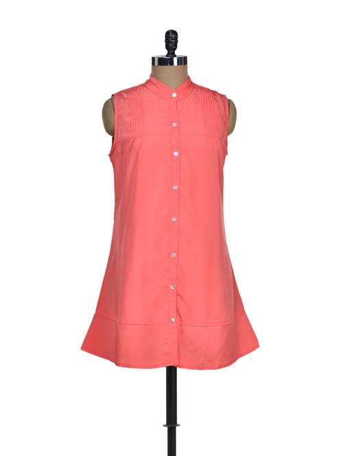 pink shirt with collar - 66322 - Very Small Image - 1
