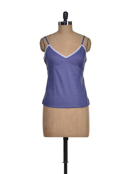 grey strappy top - 66330 - Very Small Image - 1